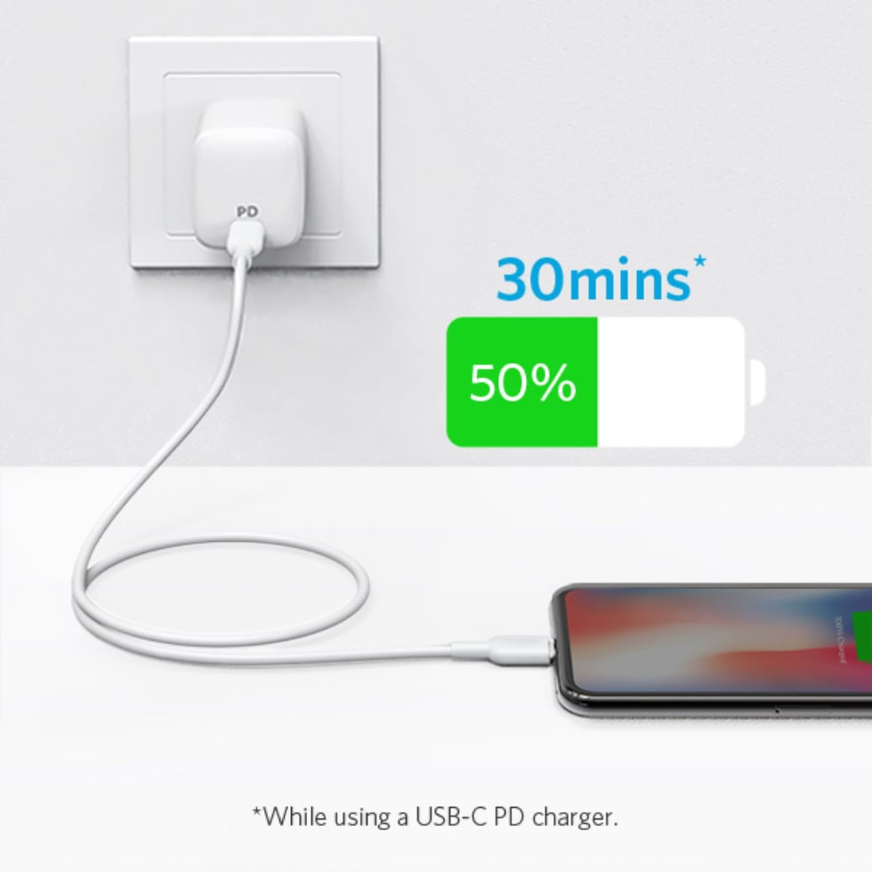 Anker PowerLine Ⅱ USB-C to Lightning Cable 1